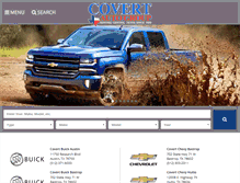 Tablet Screenshot of covertauto.com